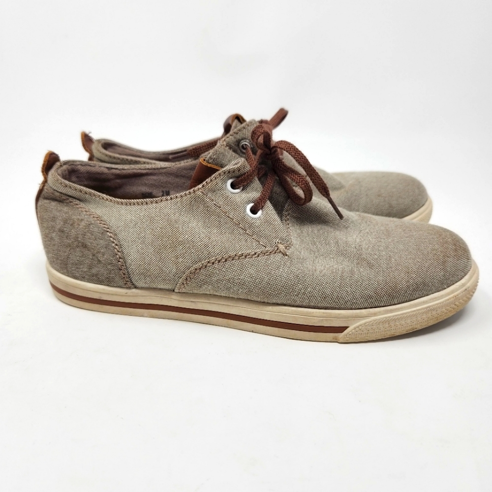Mountain Creek Boys sz 2 Canvas Oxford-style Sneaker - Picture 2 of 9